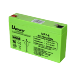 Upower BATT-6070-U Upower - Batería recargable - Tecnología plomo ácido AGM - Voltaje 6 V - Capacidad 7.0 Ah -