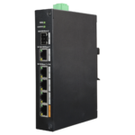 X-Security XS-SW0604HIPOE-F-60-DIN Switch PoE X-Security - 4 puertos PoE +1 SFP +1 Uplink Gigabit - Velocidad 10/100/1000 Mbps -
