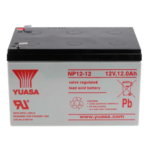 Yusa BATT-NP12-12 Yusa NP12-12 - Batería recargable - Tecnología plomo ácido AGM - Capacidad 12 Ah / 12 V - 98 x