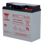 Yusa BATT-NP17-12 Yuasa NP17-12I - Batería recargable - Tecnología plomo ácido AGM - Capacidad 17 Ah / 12 V -