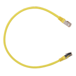 Safire SFTP6A-H-03Y Cable SFTP - Ethernet - Conectores RJ45 - Categoría 6A - 0,3 m - Color amarillo
