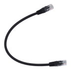 Safire UTP6-H-05BK Cable UTP - Ethernet - Conectores RJ45 - Categoría 6 - 0,5 m - Color negro