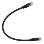 Safire UTP6-H-1BK Cable UTP - Ethernet - Conectores RJ45 - Categoría 6 - 1 m - Color negro