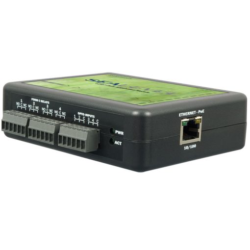 Magos Systems 120POE – Módulo I/O interfaz MASS a panel de intrusión para integración de radar con alarmas