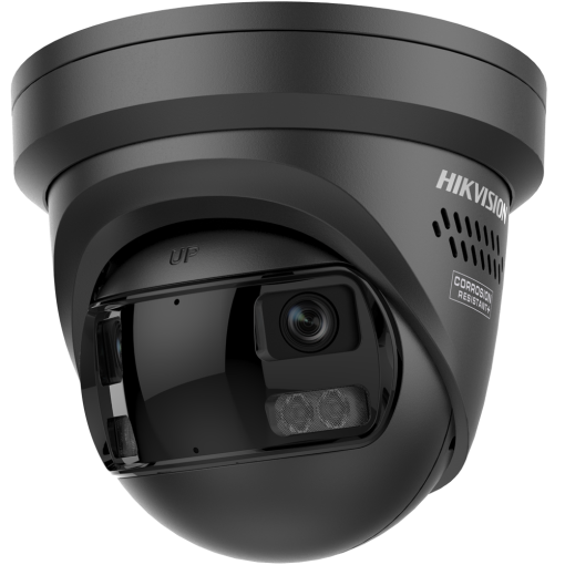 Hikvision DS-2CD2387G3P-LIS2UY/SRB(180Â°)BLACK Cámara IP Turret Panorámica 180º Gama Pro