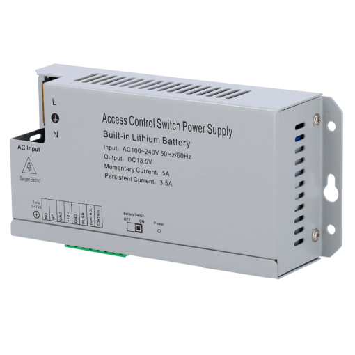 OEM AC-12DC3A-BAT Alimentador para control de acceso Configurable NO/NC Salida DC 13.5V