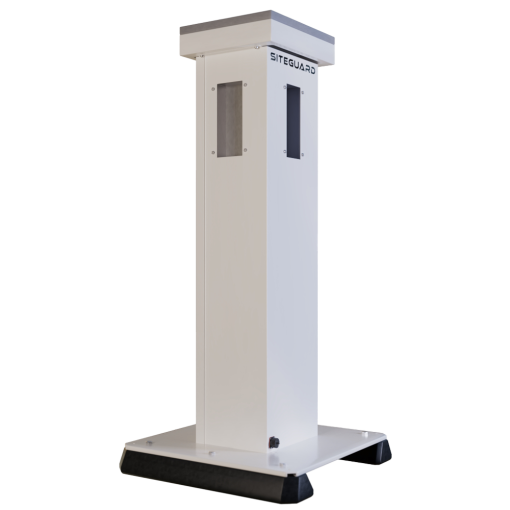 Siteguard AJ-SITEGUARD-W Torre para protección perimetral 360º Alimentación solar / Foto