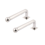 OEM ALF-30L Soporte para barrera modelo L 2 unidades Acero inoxidable Compatible