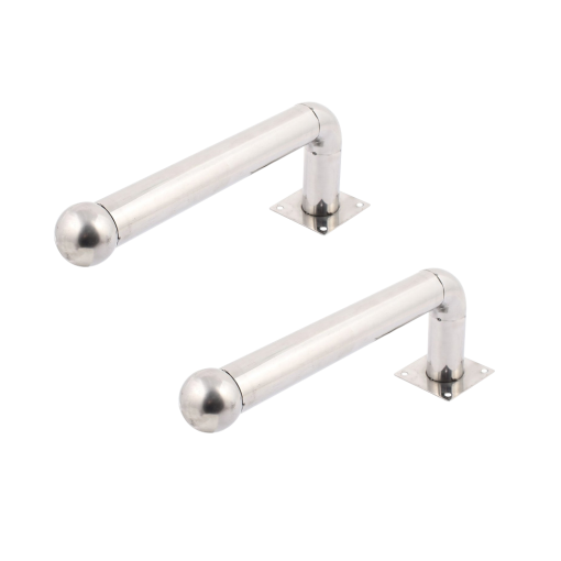 OEM ALF-50L Soporte para barrera modelo L 2 unidades Acero inoxidable Compatible