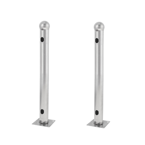 OEM ALF-50T Soporte para barrera modelo T 2 unidades Acero inoxidable Compatible