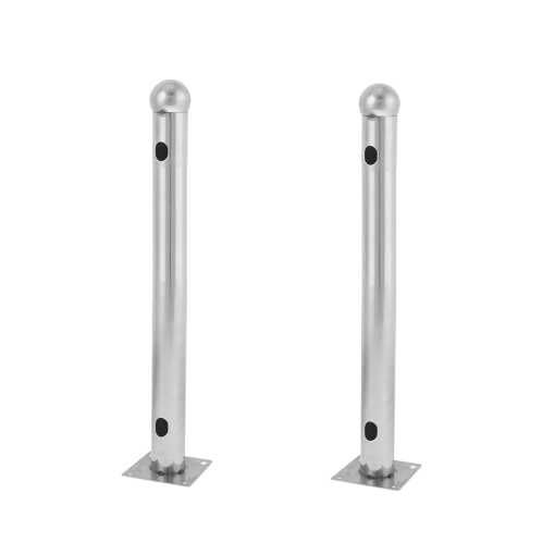 OEM ALF-50T Soporte para barrera modelo T 2 unidades Acero inoxidable Compatible