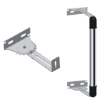 OEM AN-6Z Soporte para barrera Ángulo y longitud ajustable Acero inoxidable Compatible