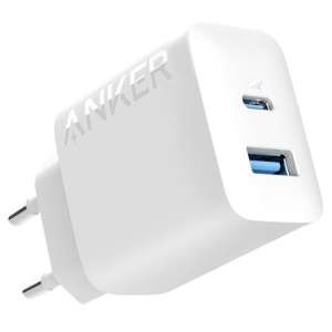 Anker ANK-234-WCHARGER-20W1A1C-W Cargador USB Potencia 20W Carga rápida Salida USB-C