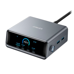 Anker ANK-234-WCHARGER-250W2A4C-B Cargador de escritorio Potencia 250W Salidas 4x USB-C