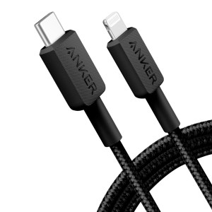 Anker ANK-322-USBC-LGT-180-B Cable USB2.0 USB-C a Lightning Cable de nylon trenzado