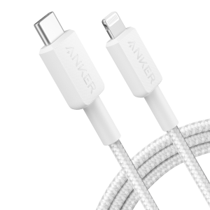 Anker ANK-322-USBC-LGT-180-W Cable USB2.0 USB-C a Lightning Cable de nylon trenzado