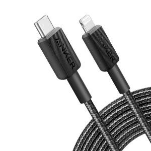 Anker ANK-322-USBC-LGT-300-B Cable USB2.0 USB-C a Lightning Cable de nylon trenzado