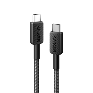 Anker ANK-322-USBC-USBC-90-B Cable USB2.0 USB-C a USB-C Cable de nylon trenzado Longitud