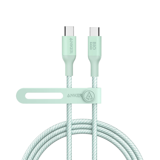 Anker ANK-544-USBC-USBC-180-G Cable USB2.0 USB-C a USB-C Cable de Bio-Nylon trenzado