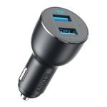 Anker ANK-CCHARGER-POWERDRIVE3-B Mechero coche de metal Potencia 36W Carga rápida 18W