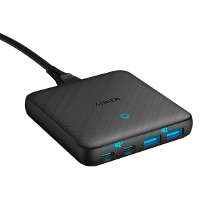Anker ANK-DCHARGER-65W2A2C-B Cargador de escritorio Carga rápida 65W Salidas 2x USB-C