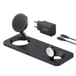Anker ANK-PWCHARGER-3-IN-1-B Cargador inalámbrico 3 en 1 Anker Tecnología MagGo Carga