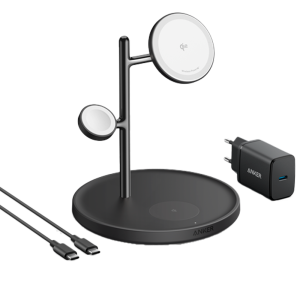 Anker ANK-SWCHARGER-3-IN-1-B Cargador inalámbrico 3 en 1 Anker Tecnología MagGo Carga
