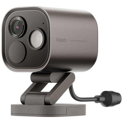 Aqara AQ-CH-C03D-G Camera Hub G5 Pro (PoE) Gray Resolución ultra nítida de 4K UHD