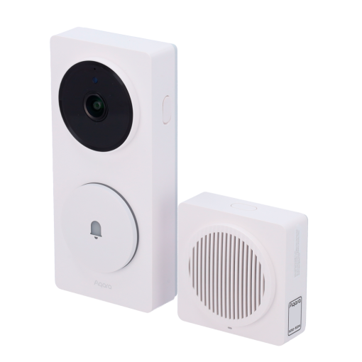 Aqara AQ-CH-C09D-W Smart Home G410 Doorbell Cam/Hub White Reconocimiento facial local
