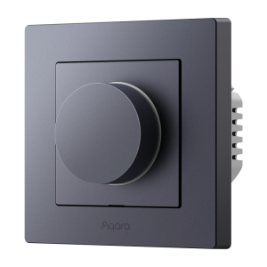 Aqara AQ-KD-R01D-G Dimmer Switch H2 EU Gris Regulación rotativa y pulsador mecánico
