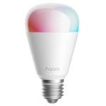 Aqara AQ-LB-L02D Bombilla LED T2 (RGB CCT, E27) Paleta completa de 16 millones de colores