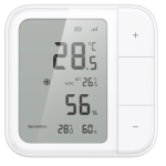 Aqara AQ-TH-S04D Sensor de Temperatura y Humedad W100 Pantalla de tinta electrónica