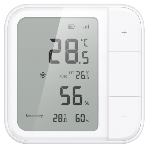 Aqara AQ-TH-S04D Sensor de Temperatura y Humedad W100 Pantalla de tinta electrónica