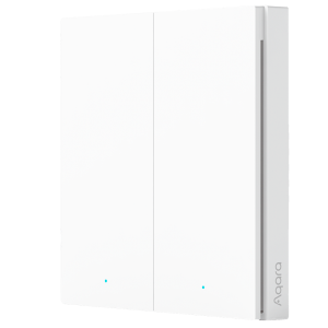 Aqara AQ-WRS-R02 Interruptor Inalámbrico H1 Doble Doble pulsador físico con 7 acciones