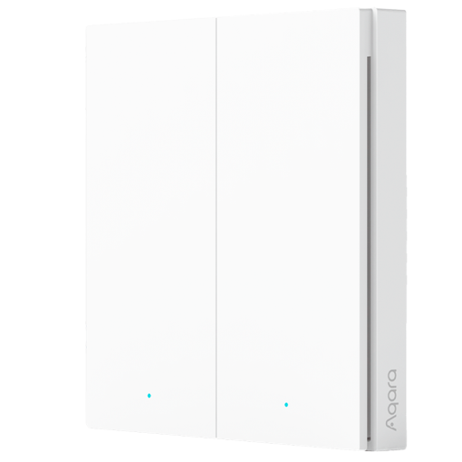Aqara AQ-WRS-R02 Interruptor Inalámbrico H1 Doble Doble pulsador físico con 7 acciones