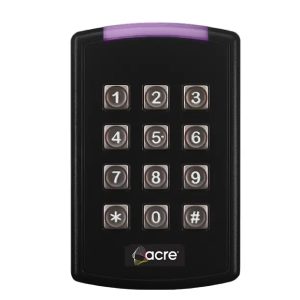 Acre AT25-6WS-W Lector de control de accesos con teclado capacitivo para autenticación
