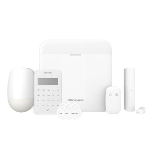 Hikvision AX AXPRO-64-PIR-M-K-R Kit Axpro 868MHz 64 zonas Hikvision Panel + Detector