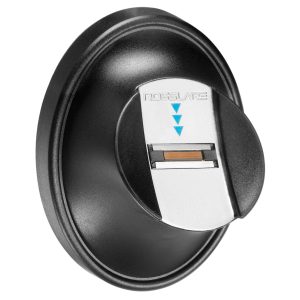 Rosslare AY-B1663 Lector Mifare redondo con sensor de lectura de huella por deslizamiento