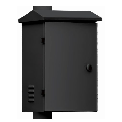 Global BACULO-CAJA-SH-22-NEGRO – Acero de 1mm de grosor, 2 Bandejas incluidas
