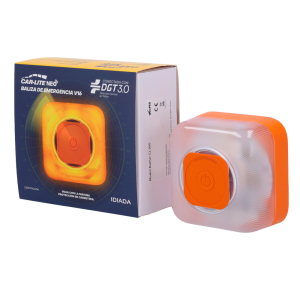 Queclink BALIZA-V16-DGT Baliza compatible con plataforma DGT 3.0 Luz de emergencia 360º