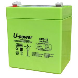Global BAT-12V5Ah - Batería sellada de plomo de 12V/5Ah