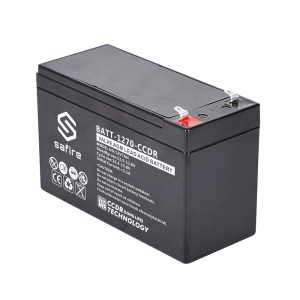 Safire BATT-1270-CCDR Batería recargable - Tecnología plomo ácido AGM - CCDR - Tensión 12V - Capacidad 7.0Ah - 100 x