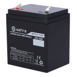 Safire BATT-LI-1205 Batería recargable - Litio LiFePO4 - Tensión 12V - Capacidad 5Ah - 3000 ciclos - 90 (An) x 101