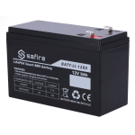 Safire BATT-LI-1209 Batería recargable - Litio LiFePO4 - Tensión 12V - Capacidad 9Ah - 3000 ciclos - 151 (An) x 97