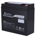 Safire BATT-LI-1218 Batería recargable - Litio LiFePO4 - Tensión 12V - Capacidad 18Ah - 3000 ciclos - 151 (An) x