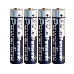 Marca Blanca BATT-LR03-P/4P Panasonic - Pila AAA/LR03 - Pack de 4 pilas - 1.5 V - Alcalina - Precio por pila