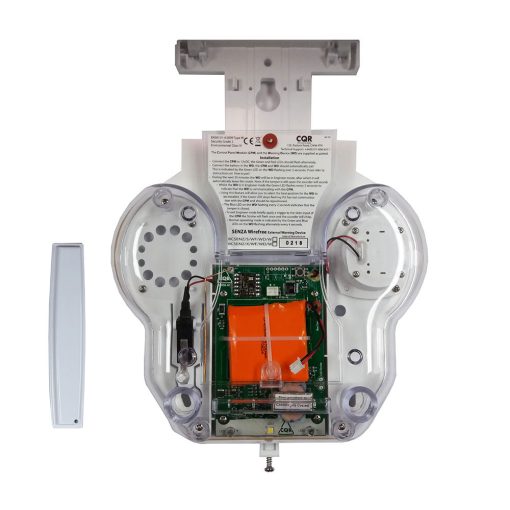 Cqr BCSENZ/X/WF/W Placa de sirena piezoeléctrica vía radio universal 868MHz sin cubierta
