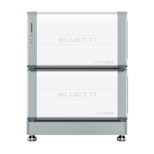Bluetti BL-EP600-1xB500 Kit batería domestica Inversor + Batería + Soporte Gran capacidad