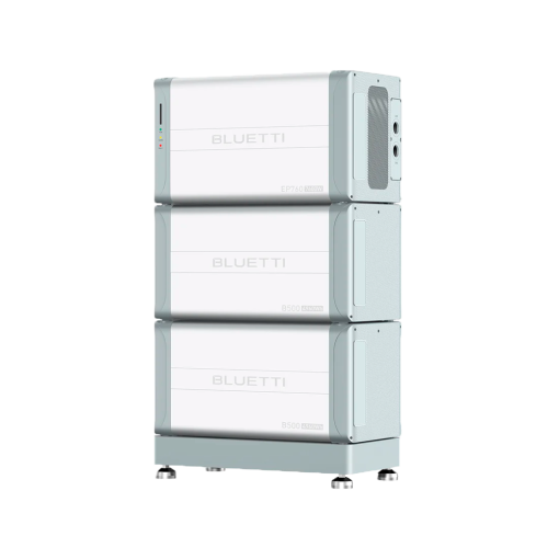 Bluetti BL-EP760-2xB500 Kit batería domestica Inversor + Batería + Soporte Gran capacidad