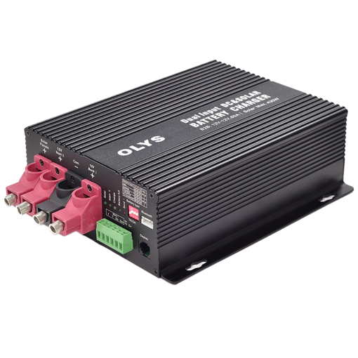 OEM BS-126030 Cargador de baterías dual Carga DC y Solar 430W de entrada solar Corriente